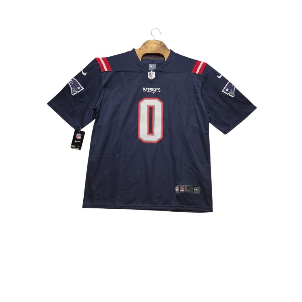Nike New England Patriots Christian Gonzalez Fan Version Jersey #0 XL